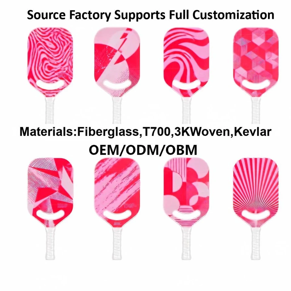 16mm Custom Logo OEM Carbon Fiber USAPA Approved Low MOQ For Club Teams & Wholesale Buyers Pickleball Paddle