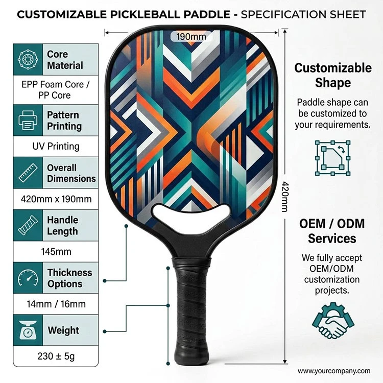 Cold Press Fiberglass Pickleball Paddle With Vibration Reduction Cutout price