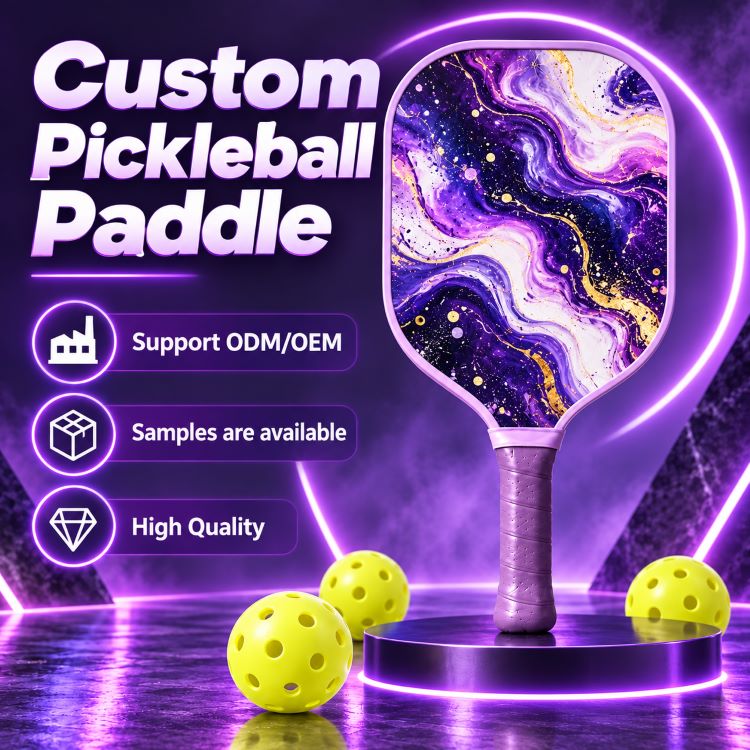Custom Cold Pressed Fiberglass Pickleball Paddle