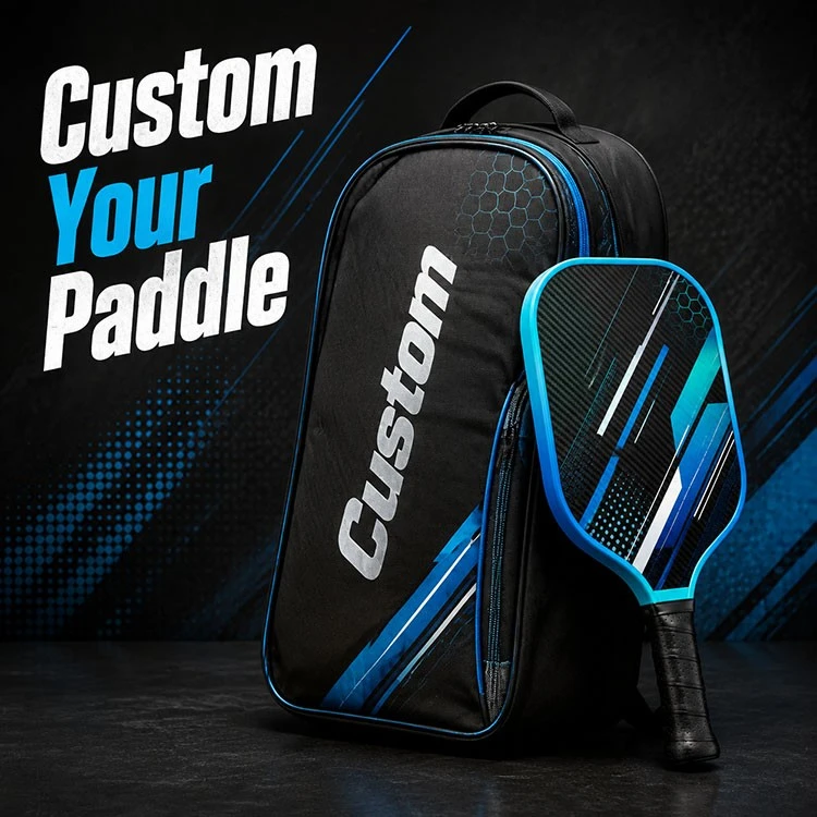 Custom T700 Carbon Fiber Thermoformed Pickleball Paddle OEM ODM Wholesale USA Pickleball Paddle high quality