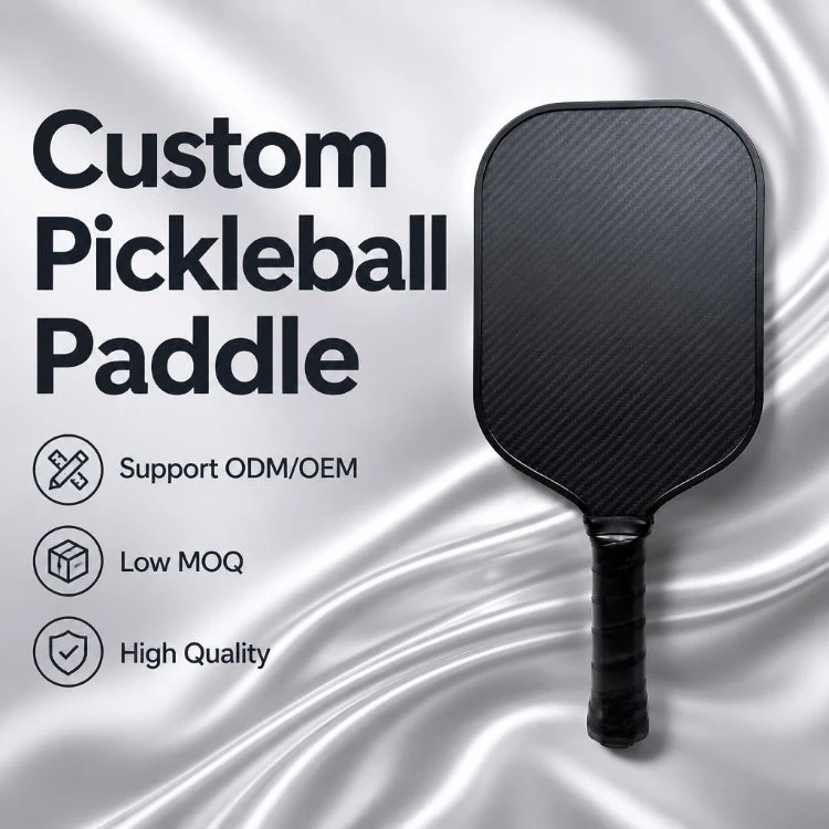 Custom Tournament Grade 3K Carbon Pickleball Paddle
