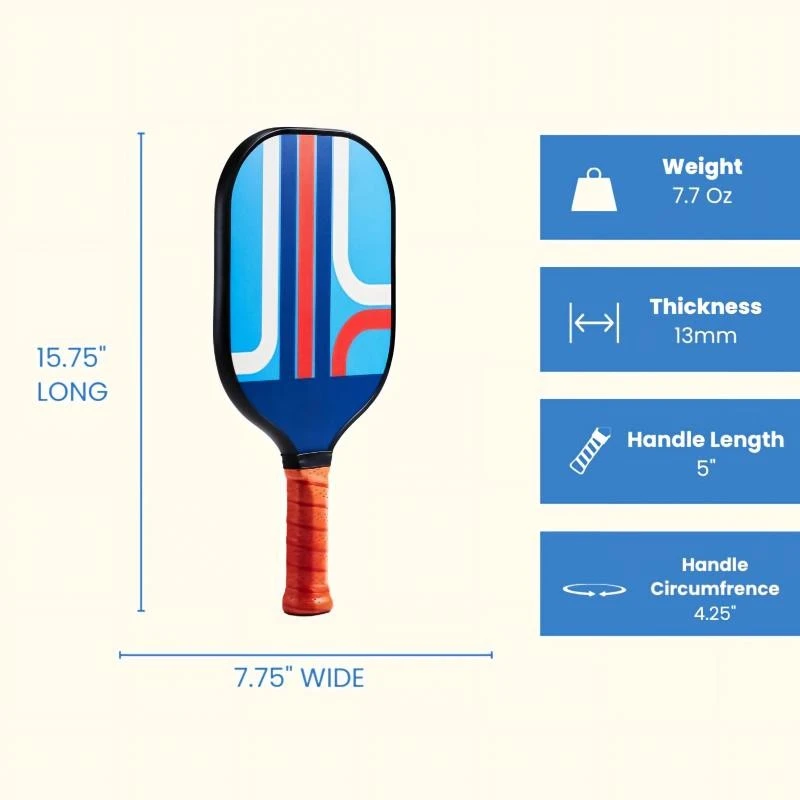 Factory Direct Carbon Fiber Great Control Pickleball Paddle factory