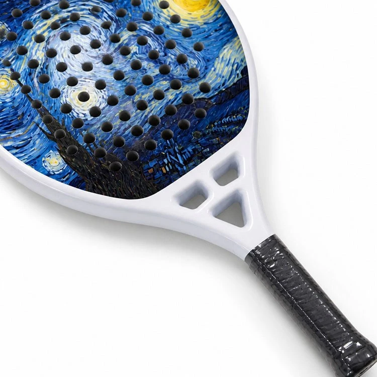 Lightweight Padel Racket For Adults, Fiberglass Face factory