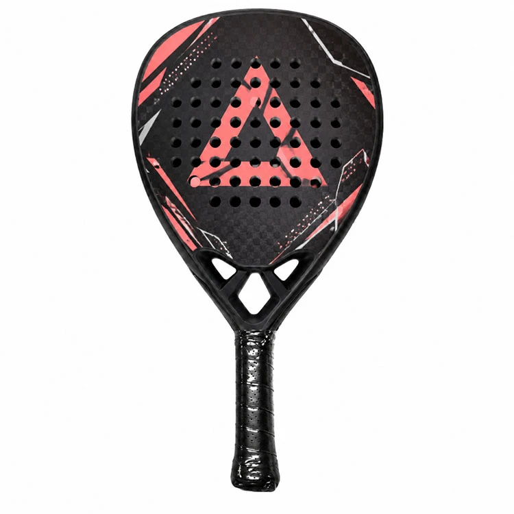 OEM ODM Custom Logo 12K Carbon Fiber Padel Racket 38mm EVA Foam Core Professional Padel Tennis Racquet