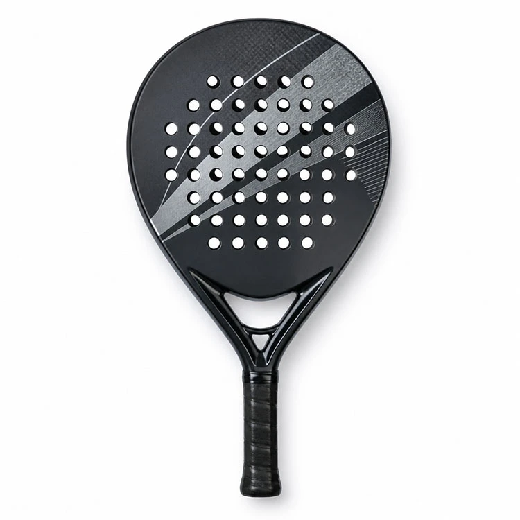 Padel Racquet With Carbon Fiber Surface Power Balance Design