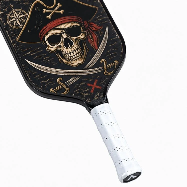 Pirate Style High Strength T700 Carbon Pickleball Paddle high quality