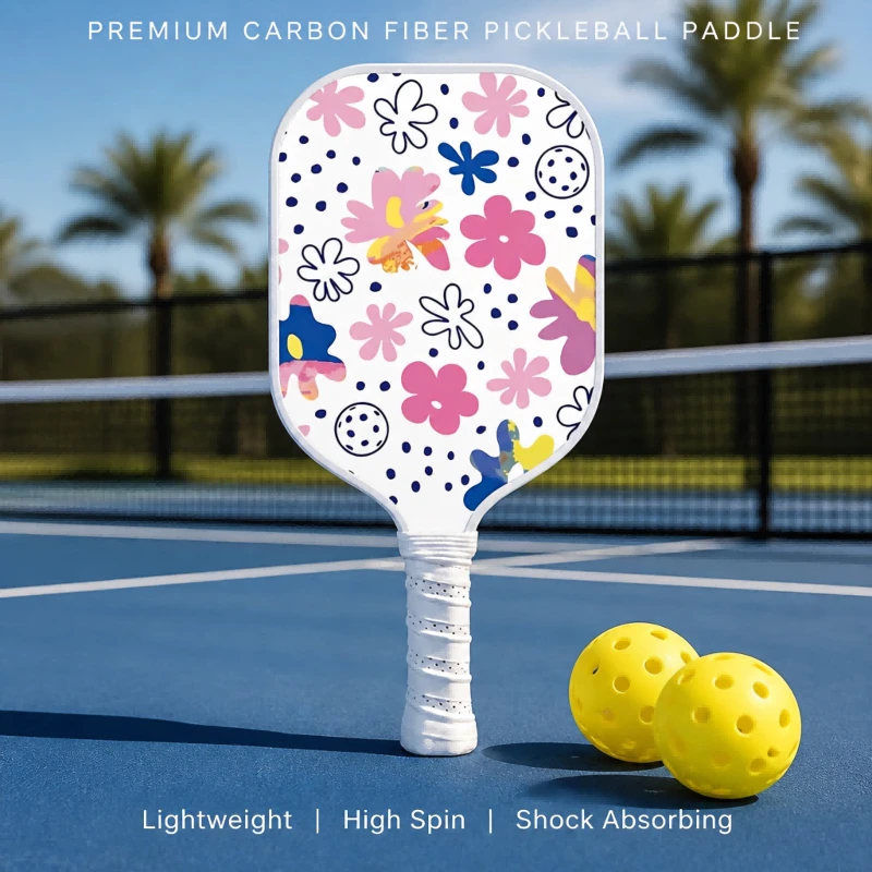 Custom Logo OEM Carbon Fiber Competition Grade for Advanced Pickleball Paddle Custom Logo OEM Carbon Fiber Competition Grade for Advanced Pickleball Paddle
