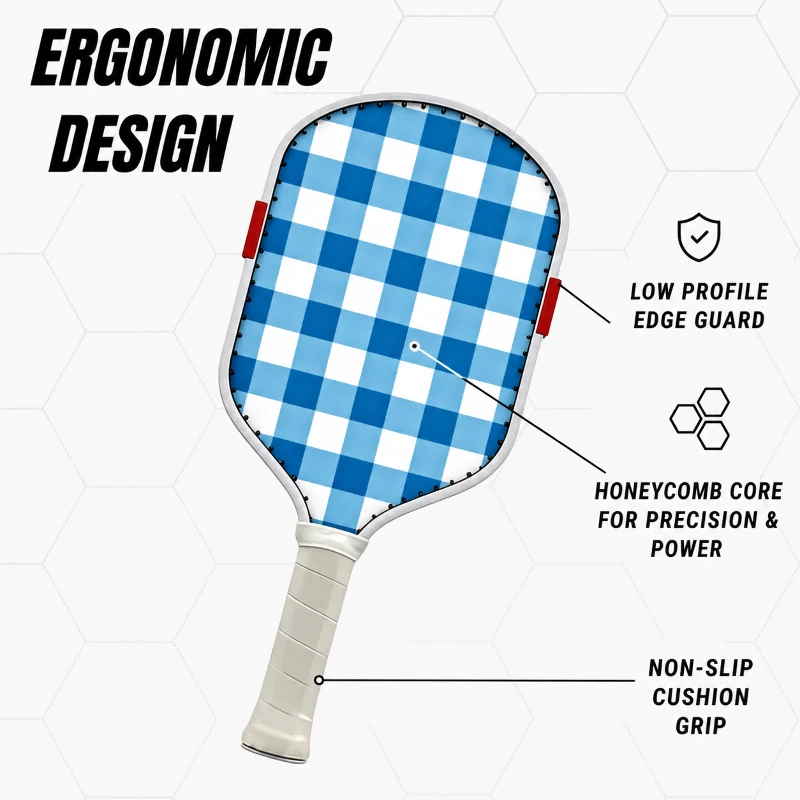 Wholesale Custom Logo USAPA Approved Carbon Fiber 16mm Pickleball Paddle Wholesale Custom Logo USAPA Approved Carbon Fiber 16mm Pickleball Paddle