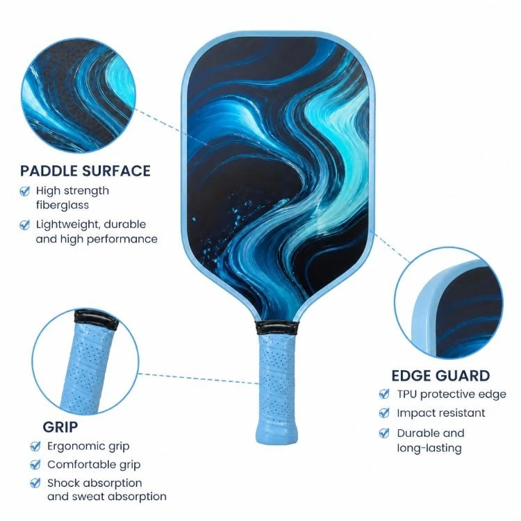 Professional Cold Pressed Fiberglass Pickleball Paddle best