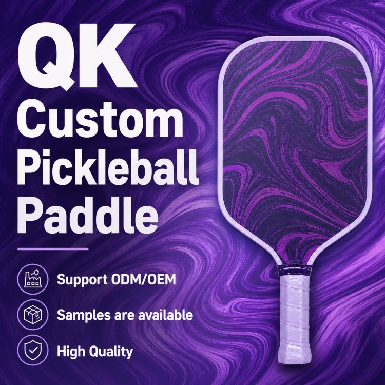 Purple T700 Carbon Fiber Pickleball Paddle