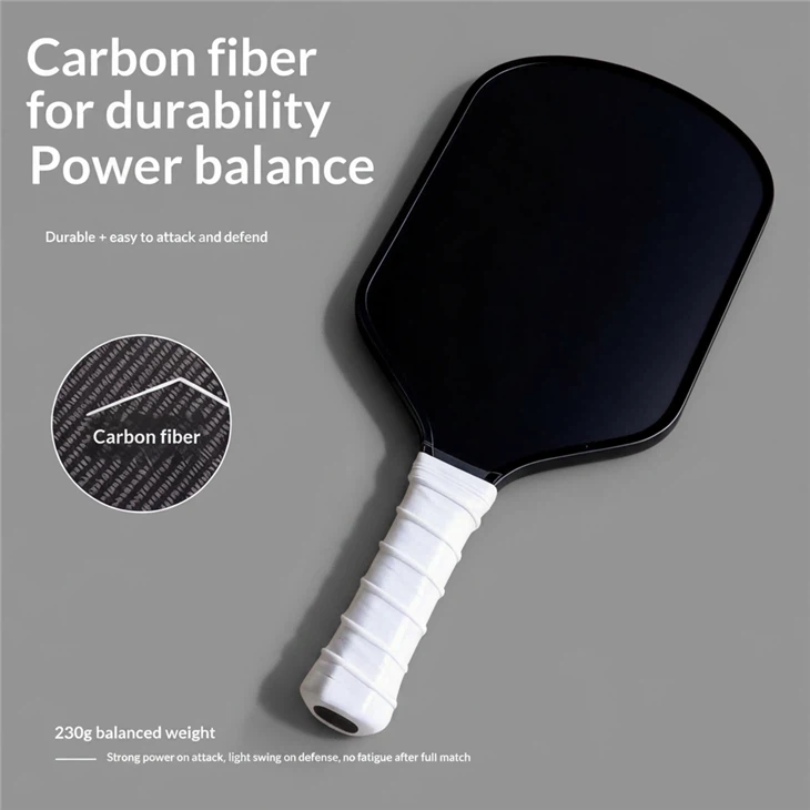 QK Wholesale Carbon Fiber Gen4 PP Honeycomb Core Pickleball Paddle suppliers