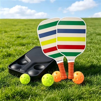 2 Pack Carbon Fiber Pickleball Rackets With 4 Balls & Bag, Ergonomic Non-Slip Grip For Indoor Outdoor Play Pickleball Paddle Set