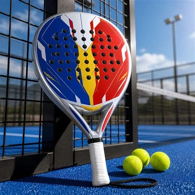 3K Carbon Fiber Padel Racket Lightweight Paddle Tennis