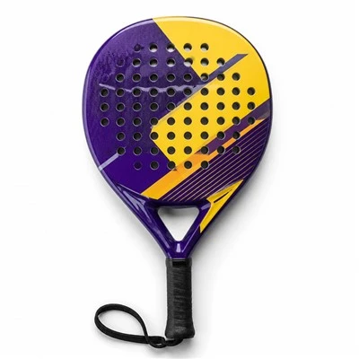 3K Carbon Round Padel Racket EVA Core OEM ODM Wholesale