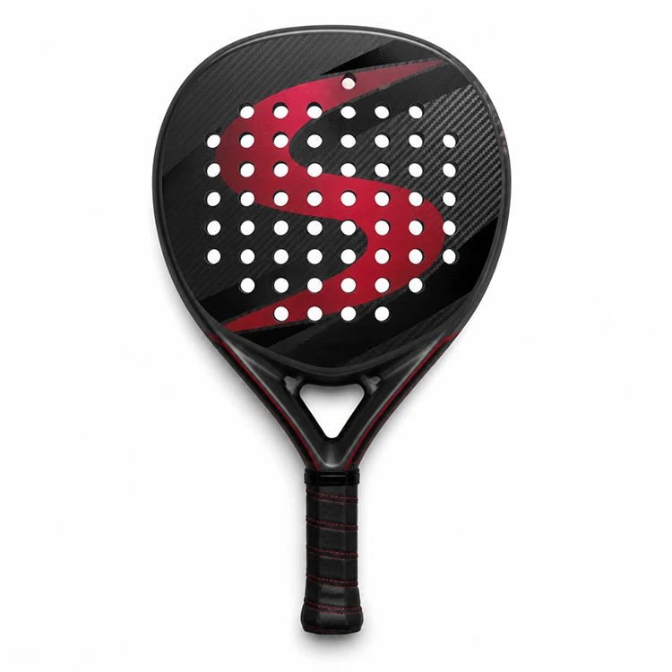 T700 Carbon Fiber Padel Racket Thermoformed Structure Anti Vibration