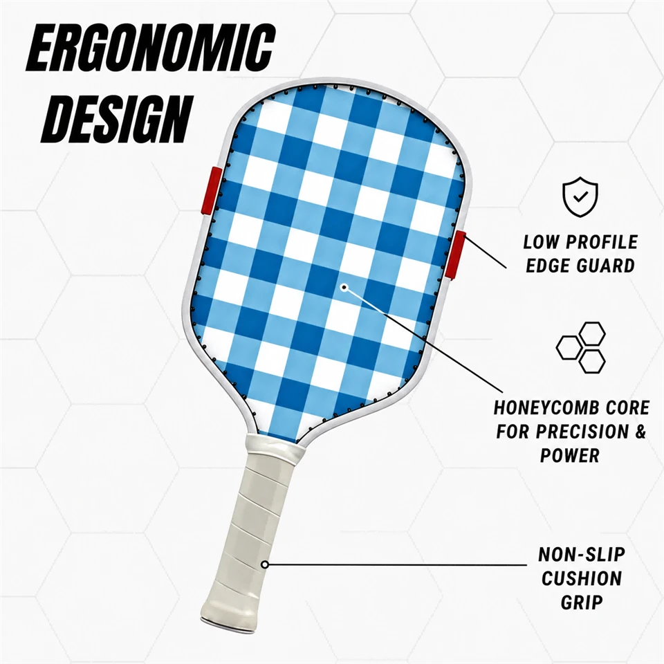 USAPA 16mm/14mm Carbon Fiber Wholesale OEM/ODM Pickleball Paddle
